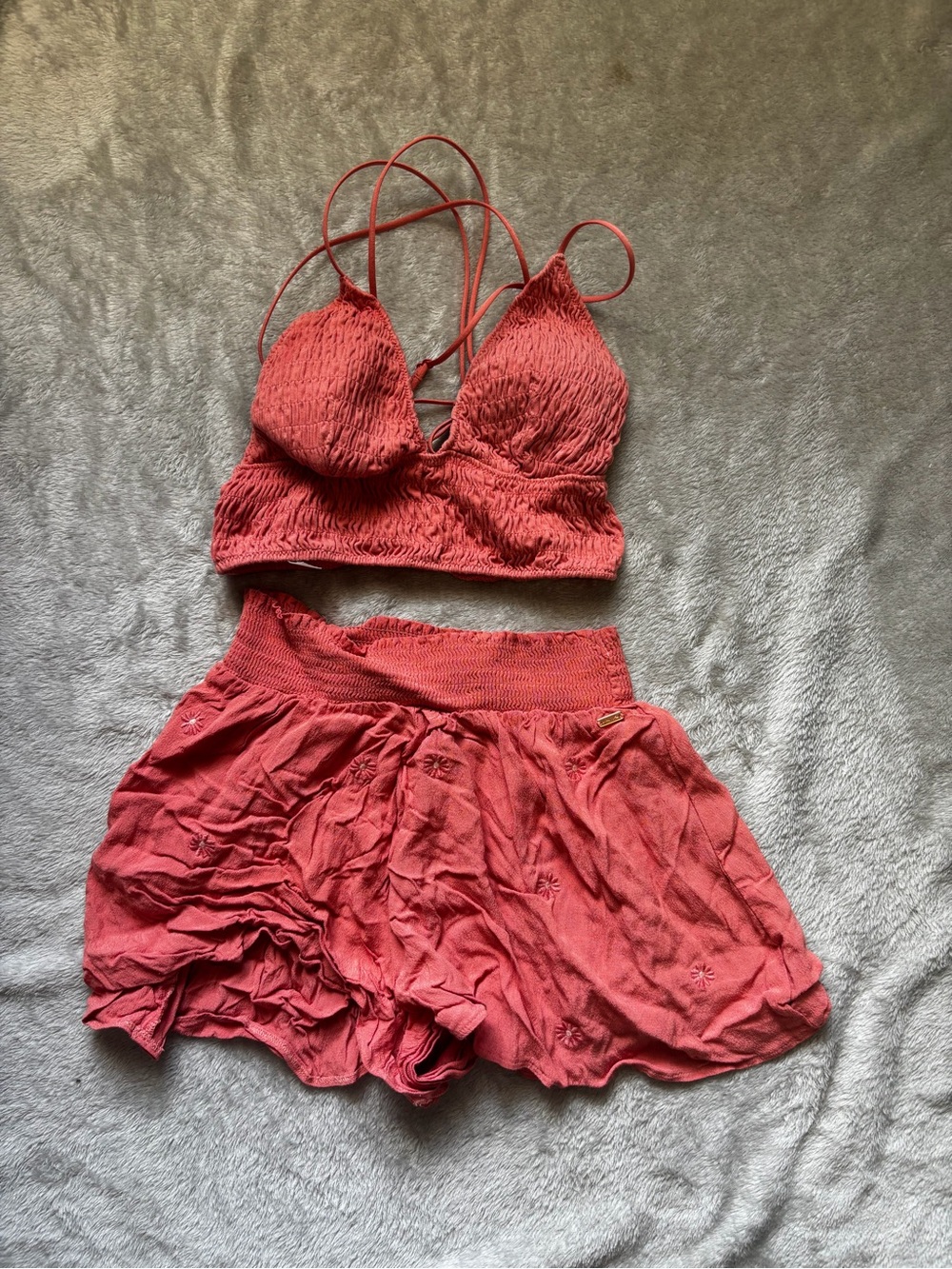 PINK by Victorias Secret Coral 2-Piece Set